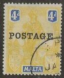 [Allegorical Stamps Overprinted "POSTAGE", jenis T19]