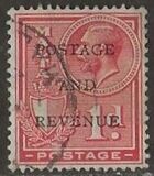 [King George V and Coat of Arms Stamps of 1926-1927 Overprinted "POSTAGE AND REVENUE", Tip X23]