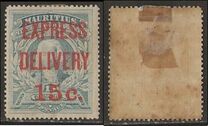 [Express Stamp - No. 105 Overprinted "EXPRESS DELIVERY" & Surcharged, type AQ]