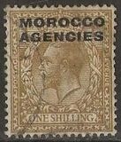 [Great Britain Postage Stamps Overprinted "MOROCCO AGENCIES" - 15½ mm in Length, type K4]