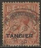 [King George V - Great Britain Postage Stamps Overprinted "TANGIER", type A2]