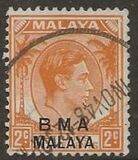 [Straits Settlements Postage Stamps Overprinted "B M A MALAYA" in Black or Red Colour, نوع A1]