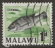[Local Motives - Previous Issues of 1964 of Nyasaland but Overprinted "MALAWI", type A]