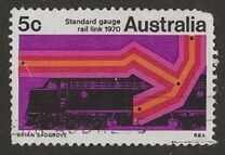 [Inauguración de la vía ferrea entre Sydney y Perth., tipo KE]