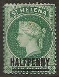 [Queen Victoria - Not Issued Stamps Surcharged. New Watermark, type B28]