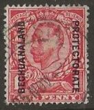 [Great Britain Postage Stamp Overprinted - Lion Covered by Shadows, type AF]