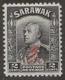 [Sir Charles Vyner Brooke - Stamps of 1934-1941 Overprinted with Monogram, Tipo W1]