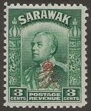 [Sir Charles Vyner Brooke - Stamps of 1934-1941 Overprinted with Monogram, Tipo W2]