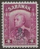 [Sir Charles Vyner Brooke - Stamps of 1934-1941 Overprinted with Monogram, Tipo W3]