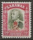 [Sir Charles Vyner Brooke - Stamps of 1934-1941 Overprinted with Monogram, Tipo W9]