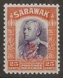 [Sir Charles Vyner Brooke - Stamps of 1934-1941 Overprinted with Monogram, Tipo W11]