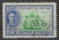[The 150th Anniversary of the Battle of St. George`s Cay, type AT2]