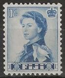 [Regina Elisabetta II e motivi locali - Filigrana: Corona multipla e scritta CA - Tipografia: Bradbury, Wilkinson & Co. Ltd, Scrivi BP]