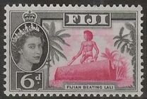 [Regina Elisabetta II e motivi locali - Filigrana: Corona multipla e scritta CA - Tipografia: Bradbury, Wilkinson & Co. Ltd, Scrivi BS]