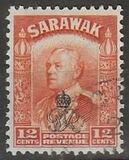 [Sir Charles Vyner Brooke - Stamps of 1934-1941 Overprinted with Monogram, Tipo W7]