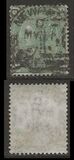 [Queen Victoria - Colored Control Numbers in Corners, प्रकार AA]