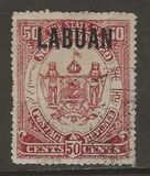[Not Issued Stamps Overprinted "LABUAN" in Black, type L1]