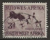 [Rock Carvings, Natives and Animals, type BO]