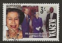 [The 40th Anniversary of Queen Elizabeth II's Accession, type TY]