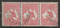 [Definitive Issues - Kangaroo and Map, प्रकार A1]