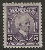 [The 60th Anniversary of the Founding of the Dominion of Canada, Inscription: "1867 Confederation 1927", 類型 AU]