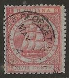 [Sailing Ship "Sandbach" - Inscription "B.GUIANA", type H7]