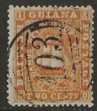 [Sailing Ship "Sandbach" - 1mm Between Value and "CENTS". See also No.12-20, type G5]