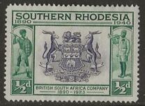[The 50th Anniversary of British South Africa Company, type I]