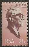 [Inauguration of President Fouche, type JZ]