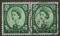 [Great Britain Postage Stamps Issue of 1952-1954 Surcharged, type I6]