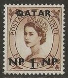 [Great Britain Postage Stamps Surcharged, type A]