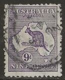 [Definitive Issues - Kangaroo and Map - Different Watermark, tyyppi A27]
