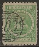 [Sailing Ship "Sandbach" - Inscription "B.GUIANA", type H4]