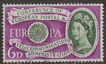 [EUROPA Stamps - The 1st Anniversary of the Establisment of CEPT, typ EP]