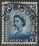 [Definitive Issue - Queen Elizabeth, type A6]