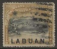 [Not Issued North Borneo Stamps Overprinted "LABUAN", Tip N8]