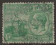 [Britannia and Medallion Portrait of King George V, type O2]