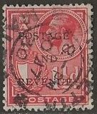[King George V and Coat of Arms Stamps of 1926-1927 Overprinted "POSTAGE AND REVENUE", Tip X24]