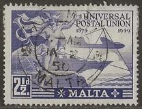 [The 75th Anniversary of the Universal Postal Union, тып BD]