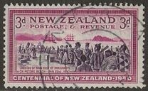 [The 100th Anniversary of Proclamation of British Sovereignty over New Zealand, प्रकार CZ]