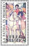 [Airmail - The 150th Anniversary of Independence from Spain, نوع AUK]
