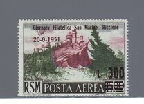 [Stamps Exhibition San Marino - Riccione, type FR]