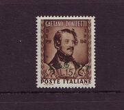 [The 100th Anniversary of the Death of Donizetti - Italy Postage Stamp Overprinted "A.M.G. F.T.T.", タイプ I]