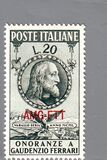 [The 400th Anniversary of the Death of Ferrari - Italy Postage Stamp Overprinted "AMG-FTT", סוג AF]