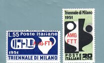[Triennial Art Exhibition, Milan - Italy Postage Stamps Overprinted "AMG-FTT", typ AZ]
