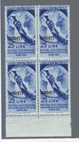 [The Overseas Fair at Naples and Italian Labour Throughout the World - Italy Postage Stamp Overprinted "AMG-FTT", type BP]