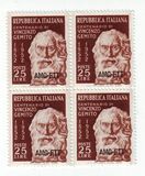 [The 100th Anniversary of Vincenzo Gemito - Italy Postage Stamp Overprinted "AMG-FTT", Tipo CB]