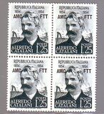 [The 100th Anniversary of the Birth of Alfredo Catalini - Italy Postage Stamp Overprinted "AMG FTT", Tip CX]