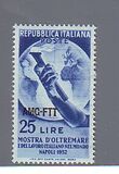 [The Overseas Fair at Naples and Italian Labour Throughout the World - Italy Postage Stamp Overprinted "AMG-FTT", type BP]