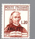 [The 200th Anniversary of the Death of Muratori - Italy Postage Stamp Overprinted "AMG-FTT", סוג AH]